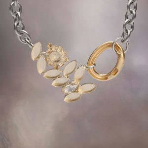 Bronze Fibres Necklace