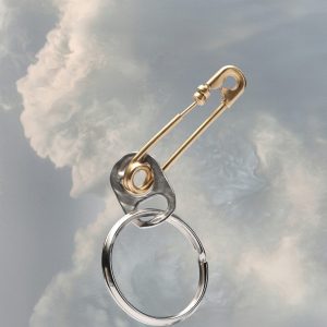 Gold Fibres Earrings