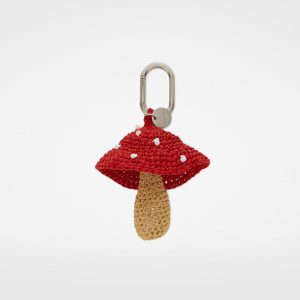 Red Fibres Keychain