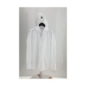 White Cotton Dress Shirt
