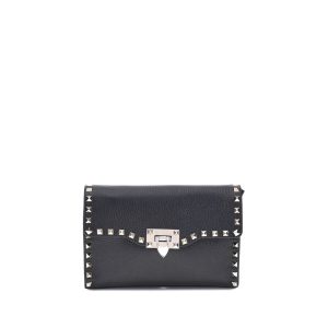 Black Calf Leather Bos Taurus Shoulder Bag
