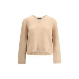 Beige Cashmere Sweater