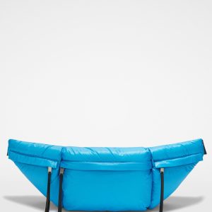 Blue Fibres Clutch Bag