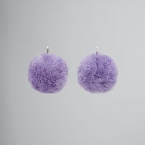 Pink Fibres Earrings