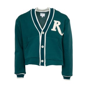 Teal Fibres Cardigan