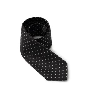 Black Silk Tie