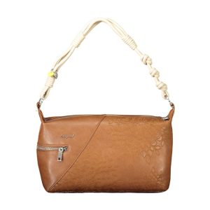 Marrone Polyurethane Women's Shoulder Bag