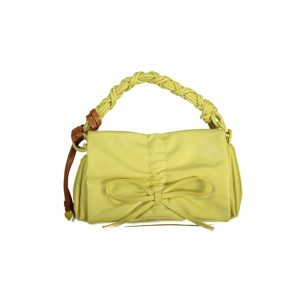 Giallo Polyurethane Women's Handbag