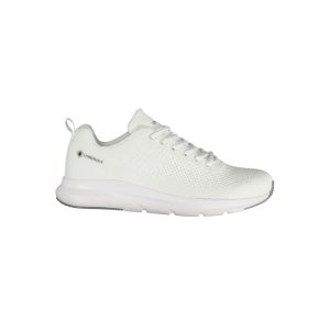 White Polyester Men's Sneaker