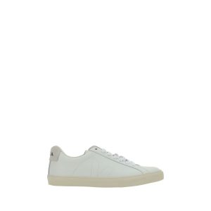 White Calf Leather Bos Taurus Low Top Sneakers