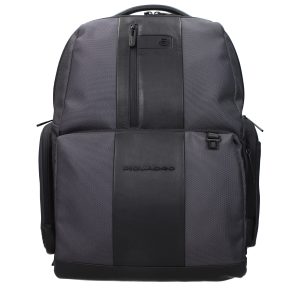 Gray Nylon Backpack