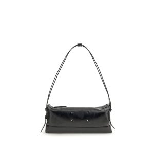 Black Calf Leather Bos Taurus Shoulder Bag