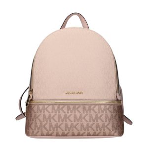 Pink Fabric Backpack