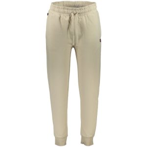 Beige Cotton Men's Sweatpants