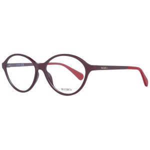 Burgundy Plastic Glasses (Frames)