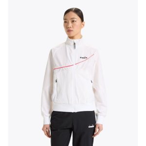 White Polyamide Shell Jacket