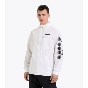 White Polyamide Shell Jacket