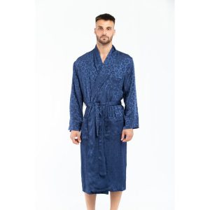 Blue Acetate Robe