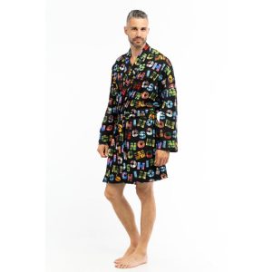Multicolor Cotton Robe
