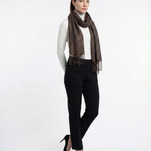Silver Linen Scarf