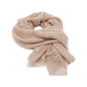 Rose Gold Polyacrylic Scarf