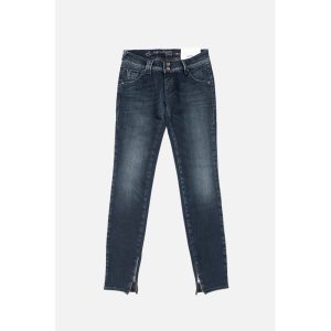 Blue Cotton Jeans Denim