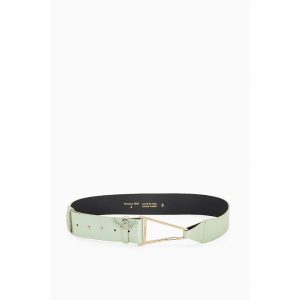 Green Goatskin Regular Belt