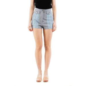 Multicolor Cotton Shorts