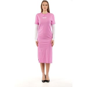 Multicolor Cotton Casual Dress