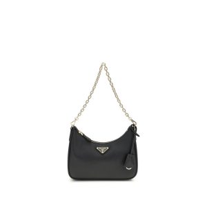 Black Calf Leather Bos Taurus Shoulder Bag