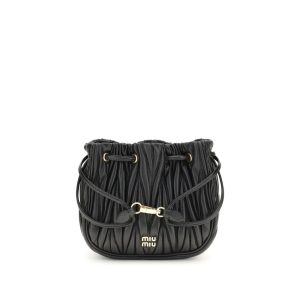 Black Calf Leather Bos Taurus Clutch Bag