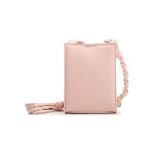 Pink Lambskin Shoulder Bag