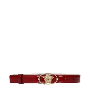 Red Leather Regular Belt