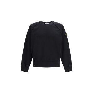 Black Cotton Sweatshirt