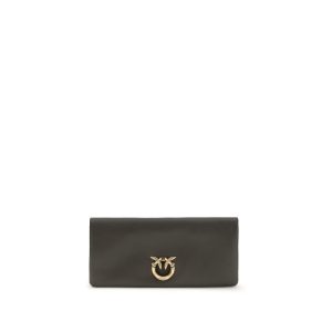 Bicolor Calf Leather Bos Taurus Clutch Bag