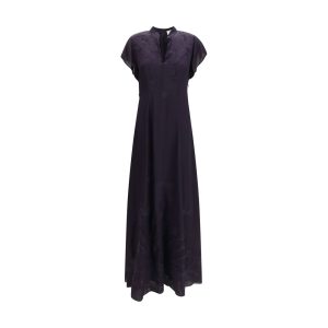 Black Viscose Casual Dress