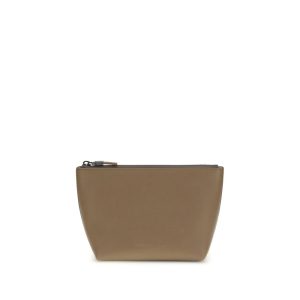 Beige Calf Leather Bos Taurus Other Accessories