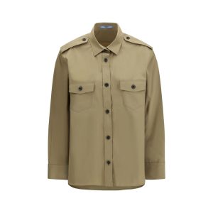 Beige Cotton Shirt