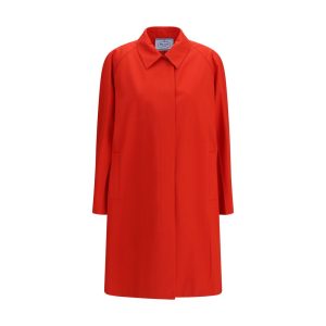 Multicolor Polyester Coat