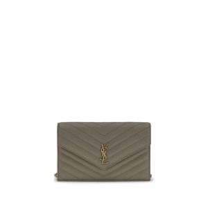 Gray Calf Leather Bos Taurus Wallet