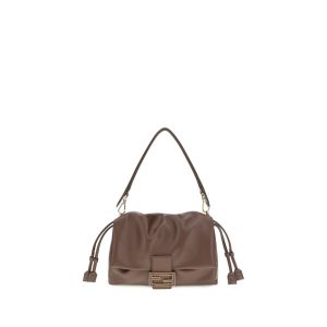 Brown Lamb Ovis Aries Aries Shoulder Bag