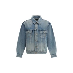 Blue Cotton Denim Jacket