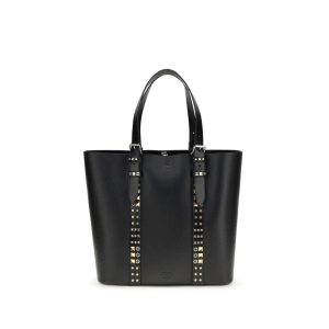 Black Calf Leather Bos Taurus Shoulder Bag