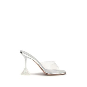 Silver Pvc Sandals