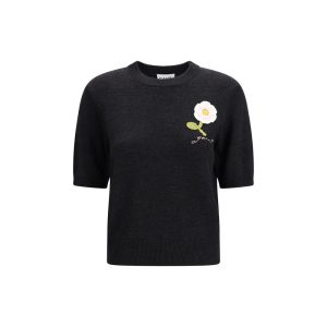 Gray Merino Wool Sweatshirt