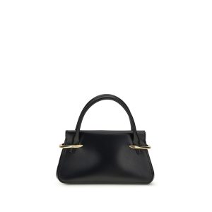 Black Calf Leather Bos Taurus Handbag