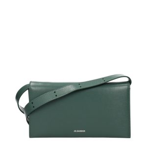 Green Leather Clutch Bag