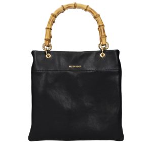 Black Leather Handbag