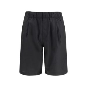 Black Copper Bermuda Shorts