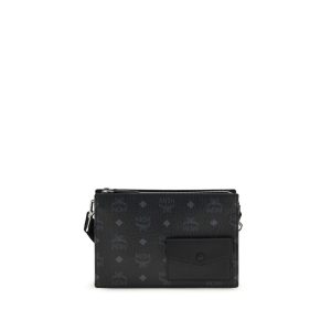 Black Calf Leather Bos Taurus Shoulder Bag